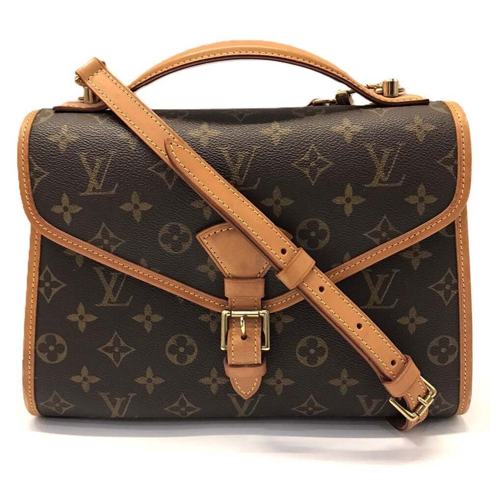 LOUIS VUITTON Brown Monogram Shoulder Bag